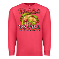 Cardinal Tacos Before Vatos Premium Sweatshirt - texasbilliewilder