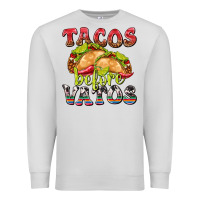 Dove Grey Tacos Before Vatos Premium Sweatshirt - texasbilliewilder