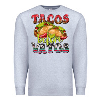 Heather Grey Tacos Before Vatos Premium Sweatshirt - texasbilliewilder