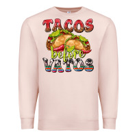 Pale Pink Tacos Before Vatos Premium Sweatshirt - texasbilliewilder