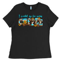Black i could go for some coffee Ladies Tee - Zillion Design Studio