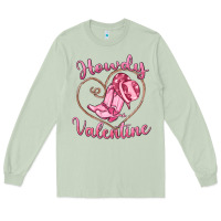 Matcha howdy valentine Long Sleeve Tee - MaliasSmallBusiness