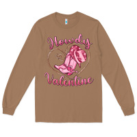 Toasted Coconut howdy valentine Long Sleeve Tee - MaliasSmallBusiness