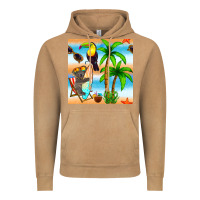 Vintage Camel tropical animals seamless pattern Vintage Hoodie - BundleAndBundleShop