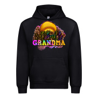 Black softball grandma Urban Hoodie - OliviaCreatesArt