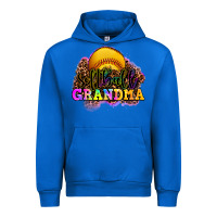 Cobalt softball grandma Urban Hoodie - OliviaCreatesArt