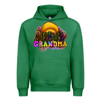 Emerald softball grandma Urban Hoodie - OliviaCreatesArt