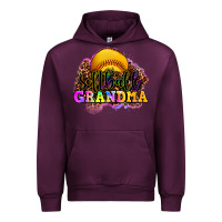Mauve Wine softball grandma Urban Hoodie - OliviaCreatesArt