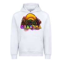 White softball grandma Urban Hoodie - OliviaCreatesArt