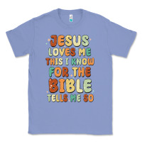 Colony Blue jesus loves me this i know for the bible tells me Classic Tee - MaliasSmallBusiness