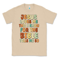 Mushroom jesus loves me this i know for the bible tells me Classic Tee - MaliasSmallBusiness