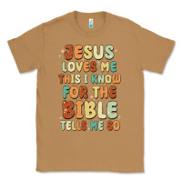 Toasted Coconut jesus loves me this i know for the bible tells me Classic Tee - MaliasSmallBusiness