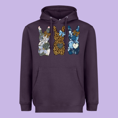 Easter Bunnies Heavyweight Hoodie Designed By Bettercallsaul