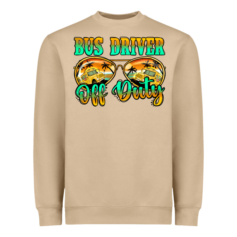 Bus Driver Off Duty Heavyweight Sweatshirt by Jasminsmagicworld | Teevron