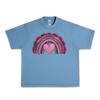 Pebble Blue valentines day pink gemstones rainbow Urban Heavy Tee - Jasminsmagicworld