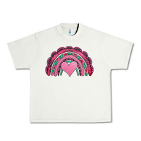 Pistachio valentines day pink gemstones rainbow Urban Heavy Tee - Jasminsmagicworld