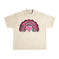 Sandshell valentines day pink gemstones rainbow Urban Heavy Tee - Jasminsmagicworld