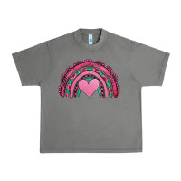 Tornado valentines day pink gemstones rainbow Urban Heavy Tee - Jasminsmagicworld
