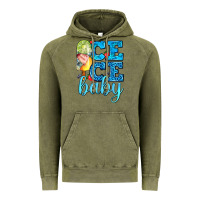 Vintage Olive ice ice baby with popsicle Vintage Hoodie - AdoDesignShop