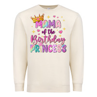Sandshell mama of the birthday princess Premium Sweatshirt - NancyCooperArtShop