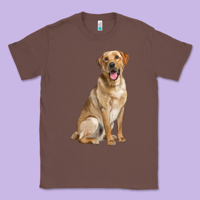 Labrador Retriever Llustrations Classic Tee Designed By Lillyallendesigns