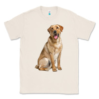 Natural Labrador Retriever llustrations Classic Tee - LillyAllenDesigns