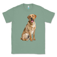 Sage Labrador Retriever llustrations Classic Tee - LillyAllenDesigns