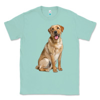 Seafoam Labrador Retriever llustrations Classic Tee - LillyAllenDesigns