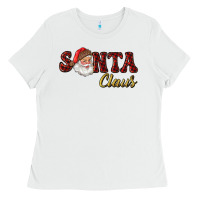White santa claus Ladies Tee - RanaPortraitStore