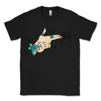 Black western turquoise gun hand Classic Tee - MaliasSmallBusiness