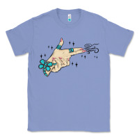 Colony Blue western turquoise gun hand Classic Tee - MaliasSmallBusiness