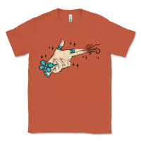 Copper western turquoise gun hand Classic Tee - MaliasSmallBusiness