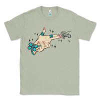 Matcha western turquoise gun hand Classic Tee - MaliasSmallBusiness