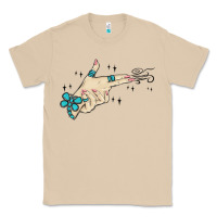 Mushroom western turquoise gun hand Classic Tee - MaliasSmallBusiness