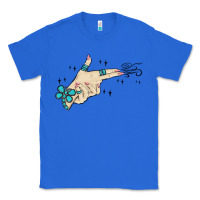 True Royal western turquoise gun hand Classic Tee - MaliasSmallBusiness
