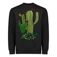 Black cactus Heavyweight Sweatshirt - Jasminsmagicworld