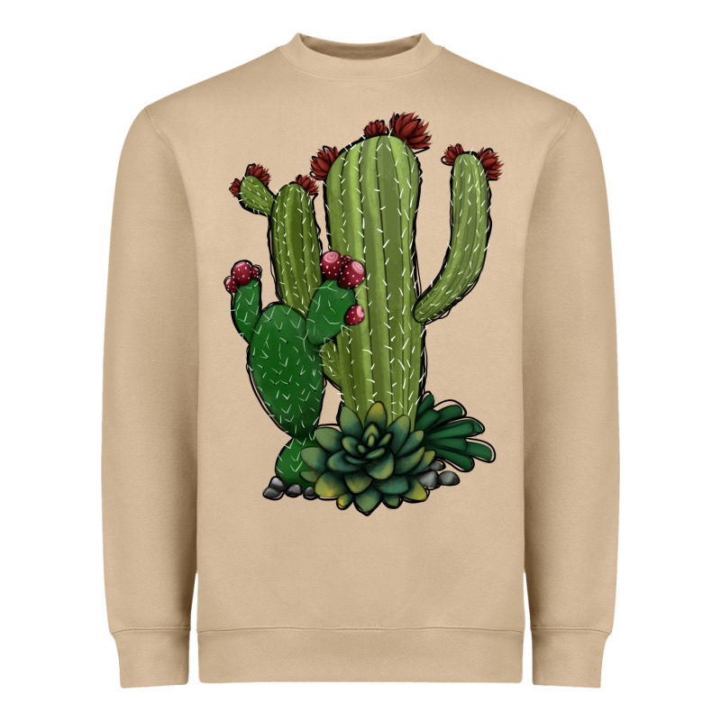 Cactus Heavyweight Sweatshirt by Jasminsmagicworld | Teevron