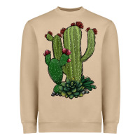 Mushroom cactus Heavyweight Sweatshirt - Jasminsmagicworld