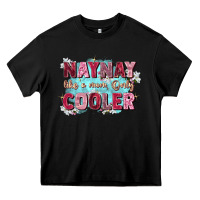 Black naynay like a mom Heavy Core Tee - Zillion Design Studio