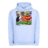 Pigment Grape Ice mardi gras pelican crawfish crocodile Urban Hoodie - OliviaCreatesArt