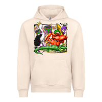 Sandshell mardi gras pelican crawfish crocodile Urban Hoodie - OliviaCreatesArt