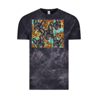 Cloud Black french bulldog Vintage Tee - BarkalooDesign