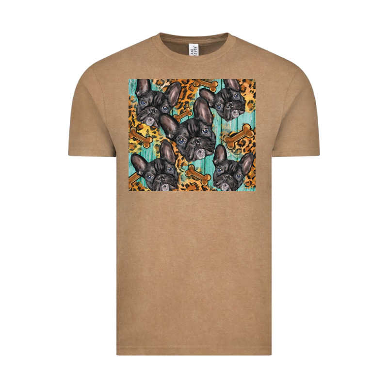 French Bulldog Vintage Tee by BarkalooDesign | Teevron