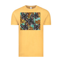 Vintage Mustard french bulldog Vintage Tee - BarkalooDesign