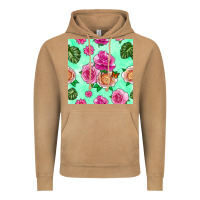 Vintage Camel floral background Vintage Hoodie - BundleAndBundleShop