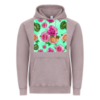 Vintage Zinc floral background Vintage Hoodie - BundleAndBundleShop