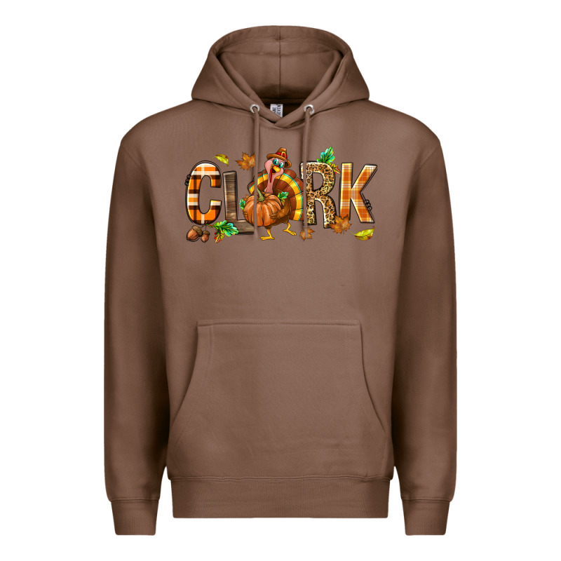 Personalized Thanksgiving Premium Hoodie by NancyCooperArtShop | Teevron