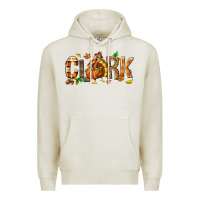 Oatmeal Heather Personalized Thanksgiving Premium Hoodie - NancyCooperArtShop