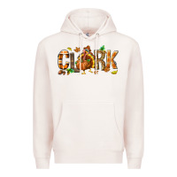 Pale Pink Personalized Thanksgiving Premium Hoodie - NancyCooperArtShop
