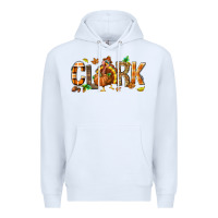 White Personalized Thanksgiving Premium Hoodie - NancyCooperArtShop